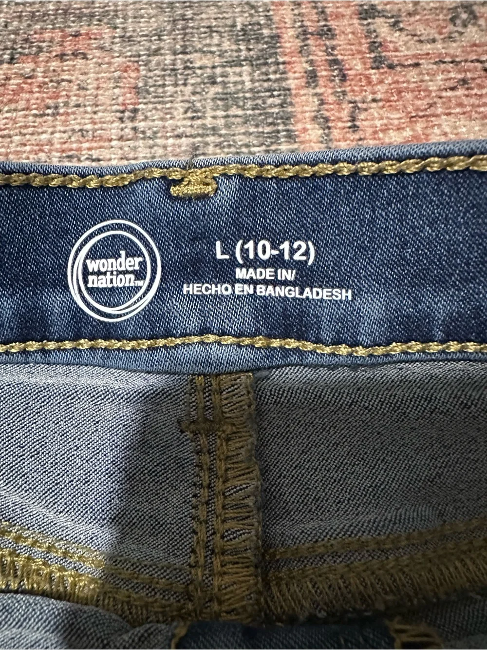 wonder nation Dark Blue Flared Wide-Leg Jeans